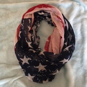 American Flag Scarf.